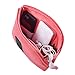 Travel Universal Organizer Bag / Electronics Accessories Case Packing Storage Bag, Multifunctional Shockproof Makeup Pouch, Gadget Bag, Data Cable Travel Case With Mesh (Size L, Red) - Happy Hours