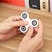 FidgetKool Fidget Toys Spinning Top and Spinner Relieves Your ADHD, Anxiety, and Boredom Gifts Color Random( White Blue or White Black)