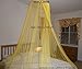 OctoRose Purple Butterfly Round Hoop Bed Canopy Net | Hanging Canopy Bed Drapes | Fits Full Crib, Kids, Twin, Queen, King Mosquito Netting 60x250x1200CM (Purple)