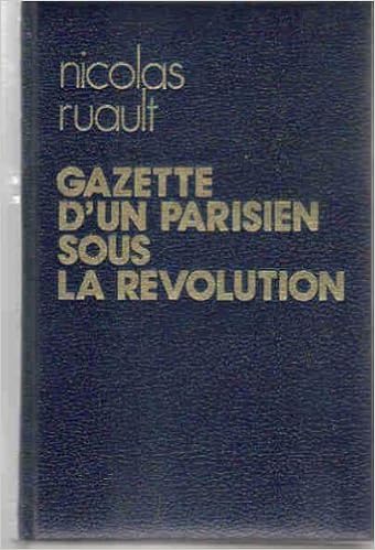 couverture de : Gazette d'un Parisien sous la R&eacute;volution