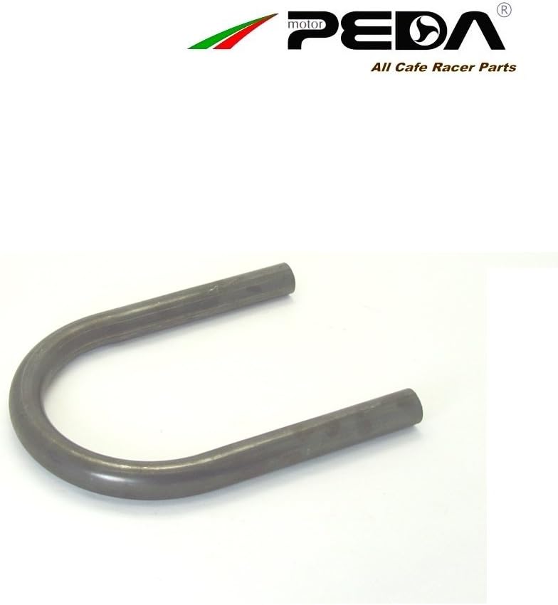 PEDA Cafe Racer Seat Frame Hoop 22mm 7/8" Loop Brat Style Flat Steel Iron for Honda CG Yamaha Suzuki