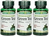 Nature's Bounty Green Tea Extract, 315mg, 300 Capsules (3 X 100 Count Bottles)