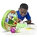 The EggMazing Basket Easter Egg Decorator Kit - Arts and Crafts Set - Includes Egg Decorating Spinner and 8 Colorful Quick Drying Non Toxic Markers