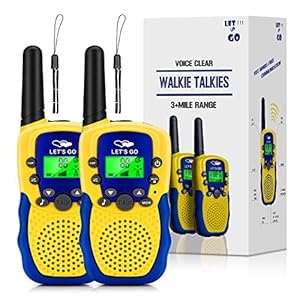 Tisy T388 Long Range Walkie Talkies for Kids-Outdoor Toys