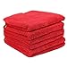 Chemical Guys MIC_997_6 Fluffer Miracle Supra Microfiber Towel, Red (24 in. x 16 in.) (Pack of 6) primary