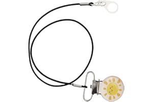 SCICALIFE Clip Anti- Lost Lanyard Keepers Single Ear BTE Hearing Holder Straps Protector Retaining Clips with Hanging Rope for Adults Seniors Kids Style 3