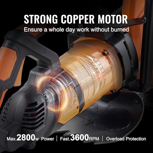 VEVOR Electric Concrete Saw, 16 in, 3200 W Motor Circular Saw Cutter photo 12