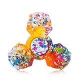 High Grade Fidget Spinner Equpped with Stainless Steel Bearing - High Grade Stress Relief Fidget Toy (rainbow 3side)