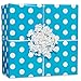 Caribbean Polka Dot Jumbo Gift Wrap