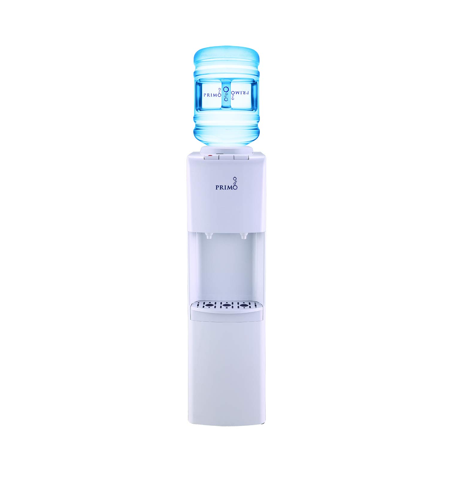 Primo Top-Loading Water Cooler Dispenser | Hot & Cold Water with Child-Safe Lock, White