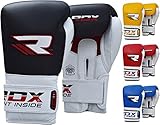 RDX Elite Boxing Gloves Muay Thai Training Genuine Cow Hide Leather Sparring Punching Bag Mitts kickboxing Fighting