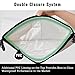 KastKing Dry Bag Waterproof Roll Top Type Duffel Bag with Zippered Compartment and Grab Handle (White, 30L)