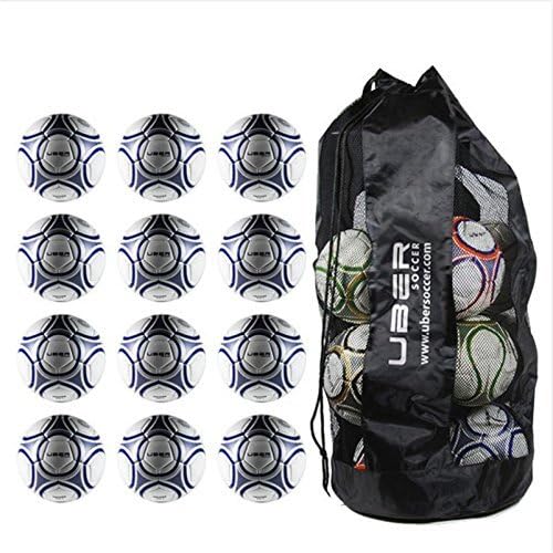 Uber Soccer Trainer Soccer Ball Bundle - Set of 12 - Size 5