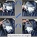 Baby Car Mirror - for Boys and Girls - with Accessories Hook! Back Seat View of Infant or Newborn in Rear-Facing Child Car Seat! Perfect Shower or Baby Registry