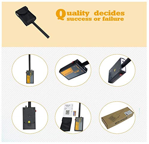 ALLOSUN Handheld TS66A Waterproof Wand Pin Pointer Metal Detector, Grey - Thumbnail 7