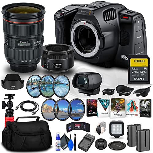 Blackmagic Design Pocket Cinema Camera 6K Pro (Canon EF