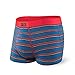 SAXX UNDERWEAR Men's Vibe Trunk Modern Fit Brushed Stripe Underwear