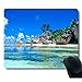 Beaches France Seychelles Blu Sky Go Vacation Mouse Pad