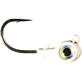 Z-Man Trout Eye X Jig Head, 3 Pack Pearl/Pearl 1/4 OZ