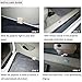 HAMIST 2x Night Cold Blue bat batman Black Wireless car door LED projection projector light courtesy welcome logo shadow ghost light laser projector Magnet Sensor - Black Cover