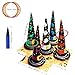 Unomor Inflatable Witch Hat Ring Toss Game Halloween Games for Kids（Air Pump Included）