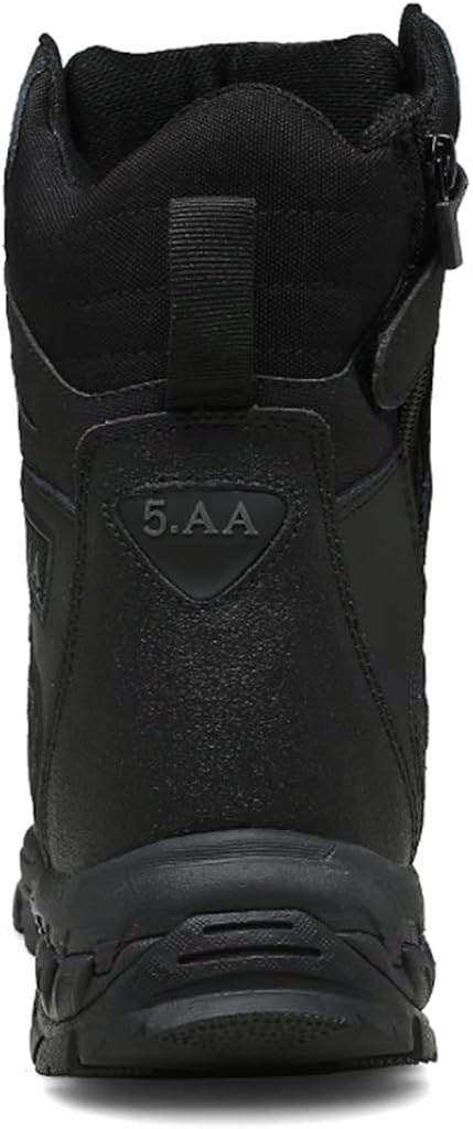 black non slip work boots