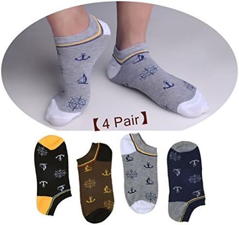 4-Pack Boys Socks Cozy Golf #YK8691 RK330L12
