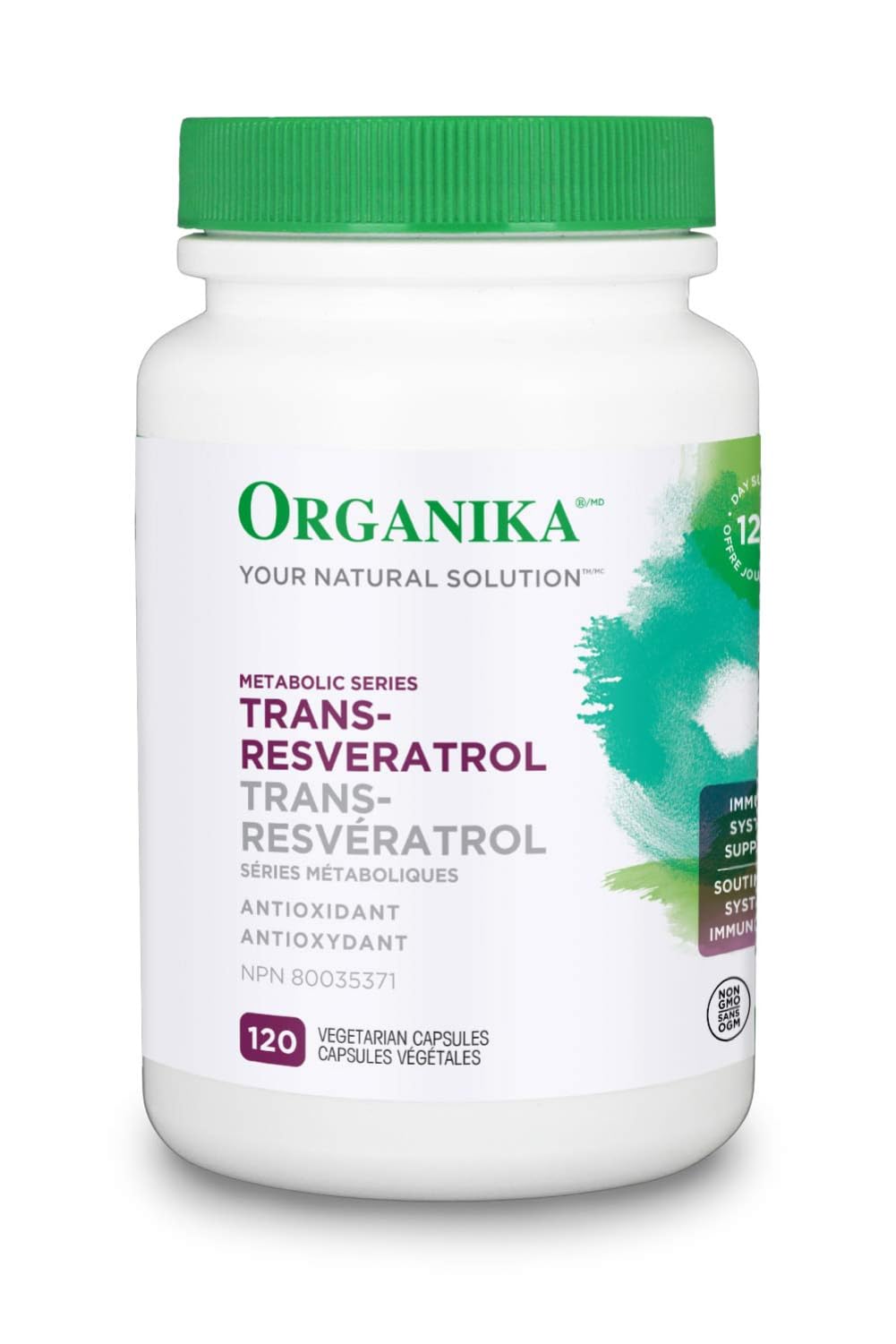 ORGANIKA RESVERATROL (Trans) 120 VCAPS