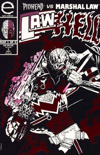 PINHEAD VS MARSHALL LAW: LAW IN HELL # 1-2 complete story (PINHEAD VS MARSHALL LAW: LAW IN HELL (1993 EPIC))