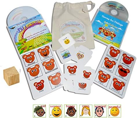 Story Therapy® Little Bag of Feelings: Nurturing Story CDs and Games for Feelings and Emotions