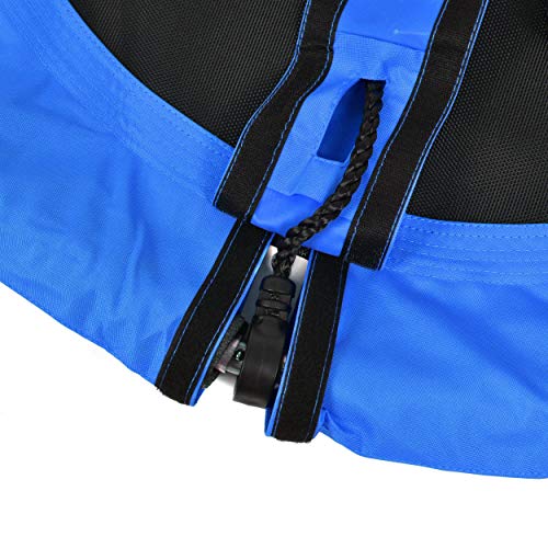 ZHANGDAN Nestschaukel 100 cm, Garten-Schaukel bis 150 kg belastbar, Rundschaukel Tellerschaukel Netzschaukel für Kinder… – Bild 6