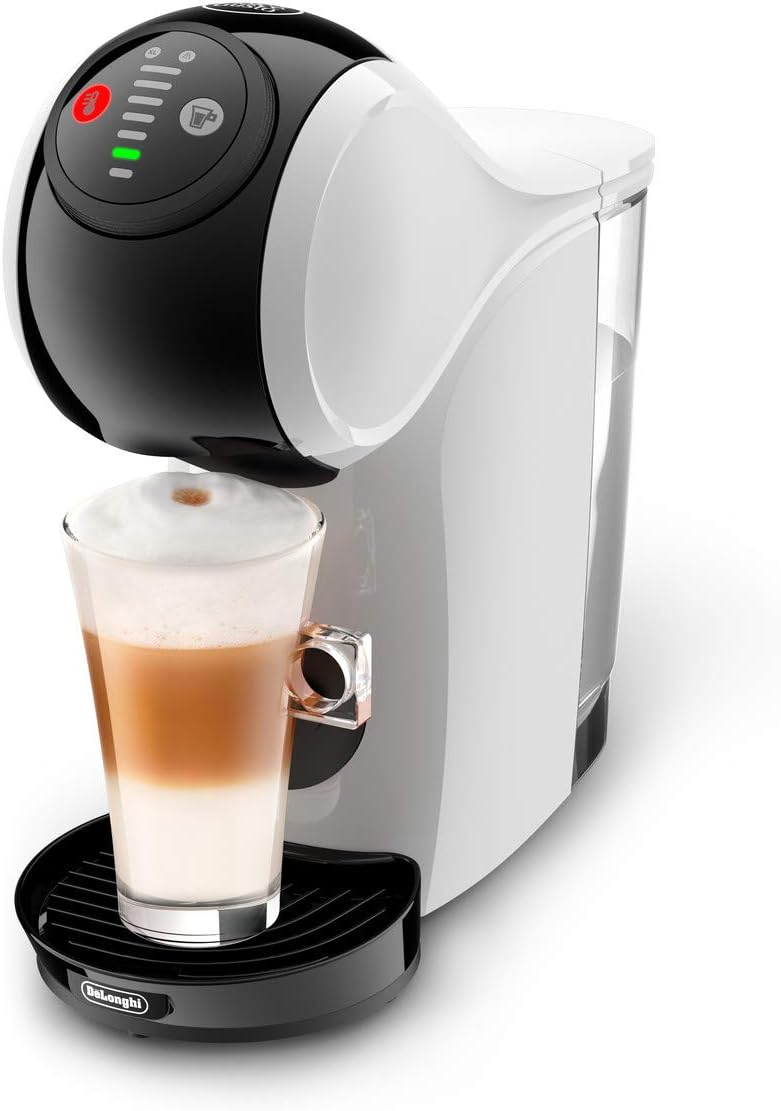 NESCAFÉ De'Longhi Dolce Gusto EDG225.W Automatic Coffee Machine Genio S Pod Coffee Machine, compact design