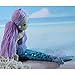 Snuggle Stuffs Blue/Purple Pearl Mermaid Plush Doll, 17