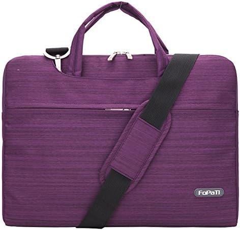 YOUPECK 11 11.6 inch Laptop Case, Laptop Shoulder Bag, Waterproof Notebook Sleeve, Carrying Case with Strap for Chromebook MacBook HP Stream Samsung Acer Asus Dell Lenovo Tablet, Denim Purple