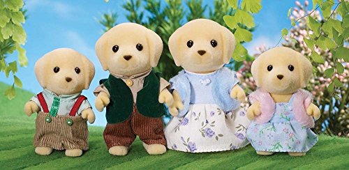 Calico Critters Yellow Lab Family