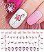 Flamingo Water Slide Nail Art Decals - Nail Salon Quality!