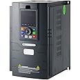 ATO 15hp VFD 220V Input 220V 3 Phase Output, 11 kW Single to 3 Phase VFD Variable Frequency Drive, 45A Single Phase 220V-240V Input to 3 Phase 0~240V Output VFD, for 3-Phase AC Motor Speed Control