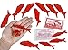 4E's Novelty 144 Mood Fortune Telling Miracle Fish Carnival Games – Novelty Fortune Teller Stuff - Carnival Prizes, in Individual Envelopes – Birthday Party Favors