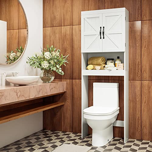 SRIWATANA Over The Toilet Storage Bathroom Spacesaver with