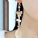 Willtoo Butterfly Dragonfly Leaf Drop Long Chain Dangle Earrings Cute Jewelry (Gold)