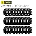 SHINESTAR Grill Heat Plate Replacement for Front Avenue Grill parts 463242304, Thermos 461252605, Charbroil, Costco Kirkland, Centro, 3-pack 15