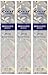 Crest 3D White Brilliance Boost Fluoride Free Polishing Treatment, Finishing Mint, 3 oz, Pack of 3
