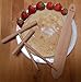 Sempre Crepe Making Kit 3-Piece (5 and 7 Inch Spreaders and 13 Inch Spatula), Natural Beechwood, Includes Storage Bag and Recipe Card