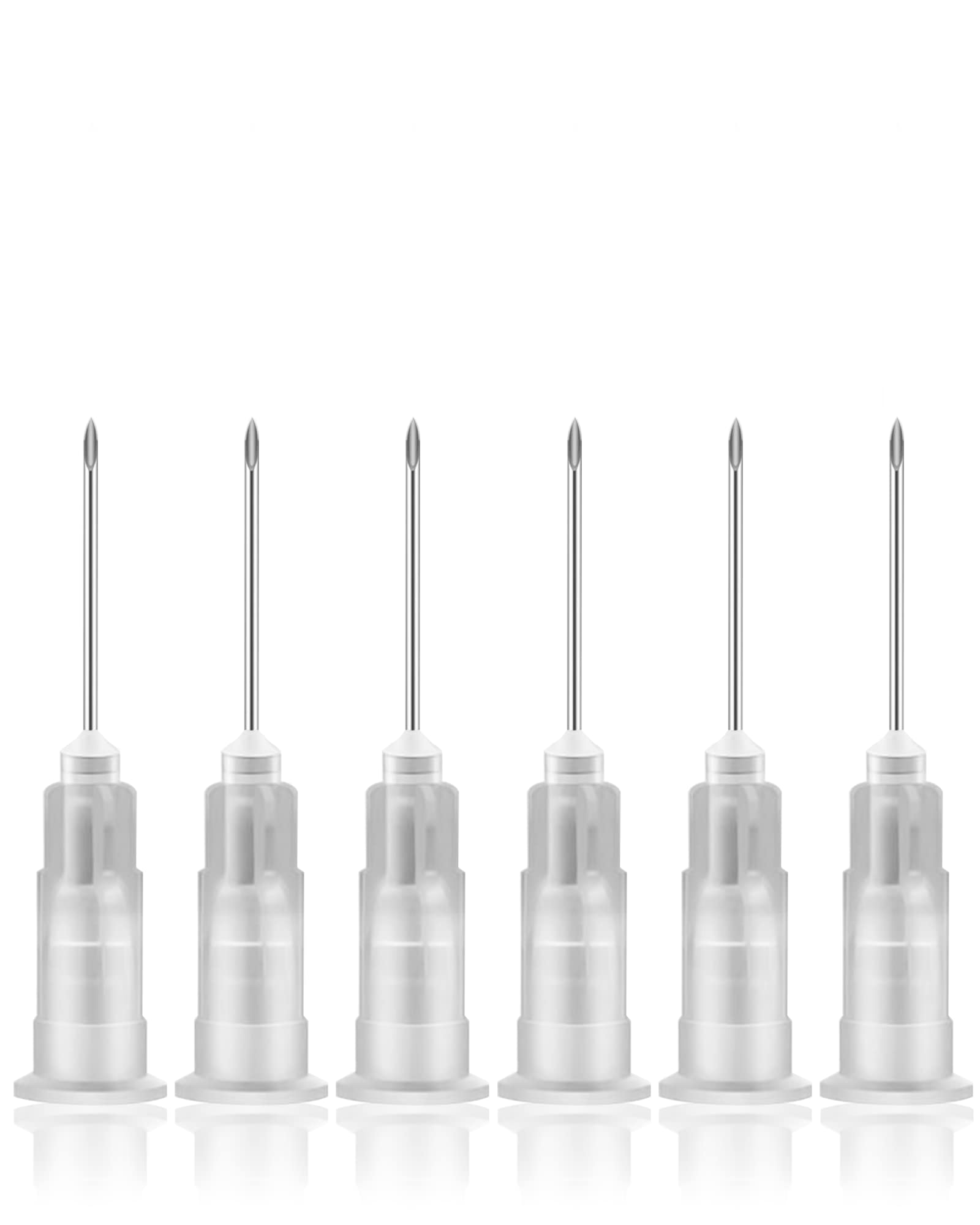Photo 1 of 100 Pcs 27G 0.5 Inch Disposable Needle, Luer Lock Individual Package of Industry Accessories with Cap, Lab Tools for Refilling Inks, Industry and Plant