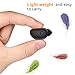 Stoon Car Bluetooth Headset Invisible V4.1 In Ear Earbuds Magnetic USB Chargers Mini Lightweight Wireless Earphones with 6 Hour Playtime Hands-Free Calling Headphones with Mic (One Pcs) (Black)