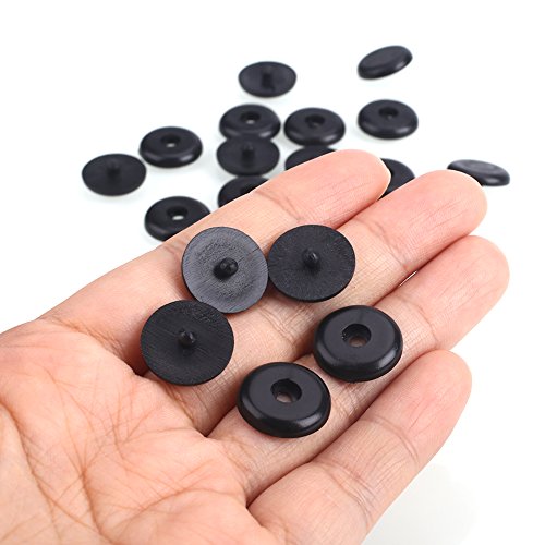 Hanbaili 10 Pairs Safety Slip Buckle, Belt Restrictor Clips Anti-Slip Buckle The Riveting Of Two Separate Objects - Thumbnail 4