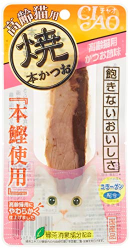 チャオ (CIAO) 焼本かつお 高齢猫用 かつお節味 1本 6個セット商品画像