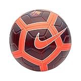 Nike FC Barcelona Strike Soccer Ball, Night Maroon/Hyper Crimson