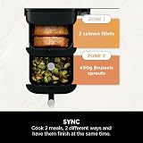 Ninja Double Stack Air Fryer 7.6L Dual Drawers 4 Levels Black SL300UK view 7