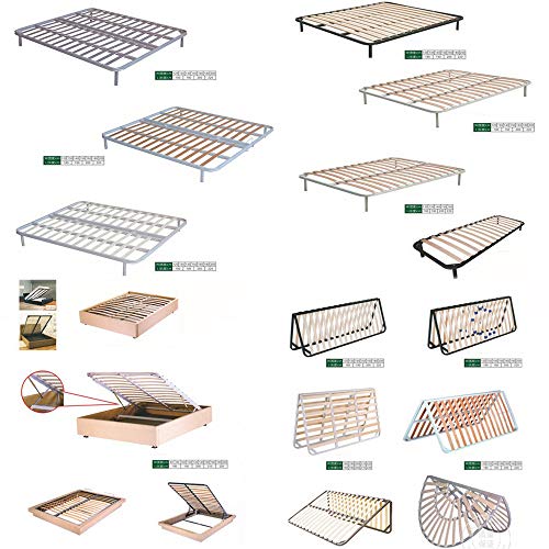 Replacement Support Wooden Slats for Metal Bed Frame Holders Kits